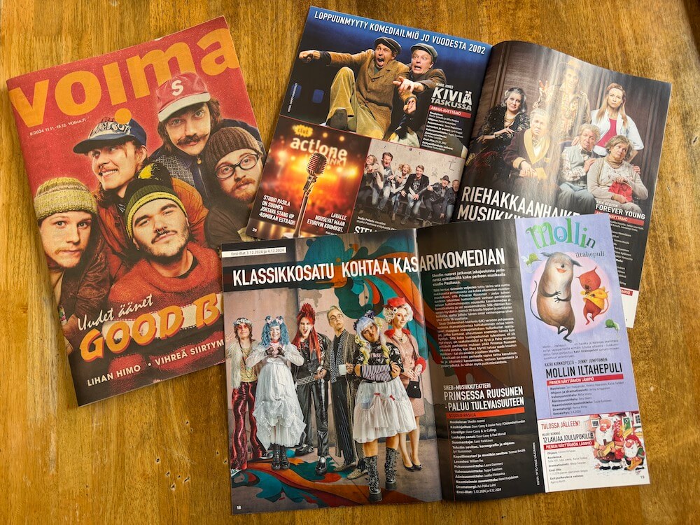 【フィンランド訪問】ヘルシンキ編 #18 ヘルシンキの新聞とフリーペーパー。折込チラシに数独が入っていた