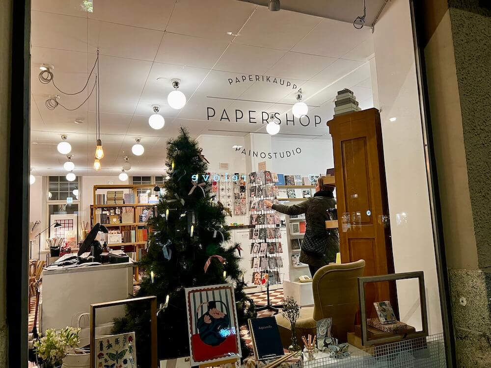【フィンランド訪問】ヘルシンキ編 #17 「紙のお菓子屋さん」といわれるヘルシンキの文房具店「Papershop（ペーパーショップ）」に行った